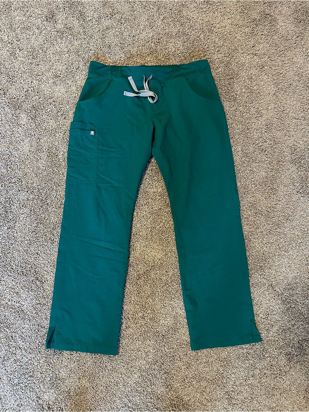 Figs Hunter Green Kade Scrub Pants
